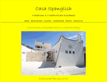 Tablet Screenshot of casaspanglish.com